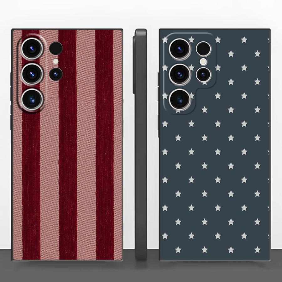 Retro Polka Dots Funda Phone C - Samsung Galaxy S24 ulasan dan harga