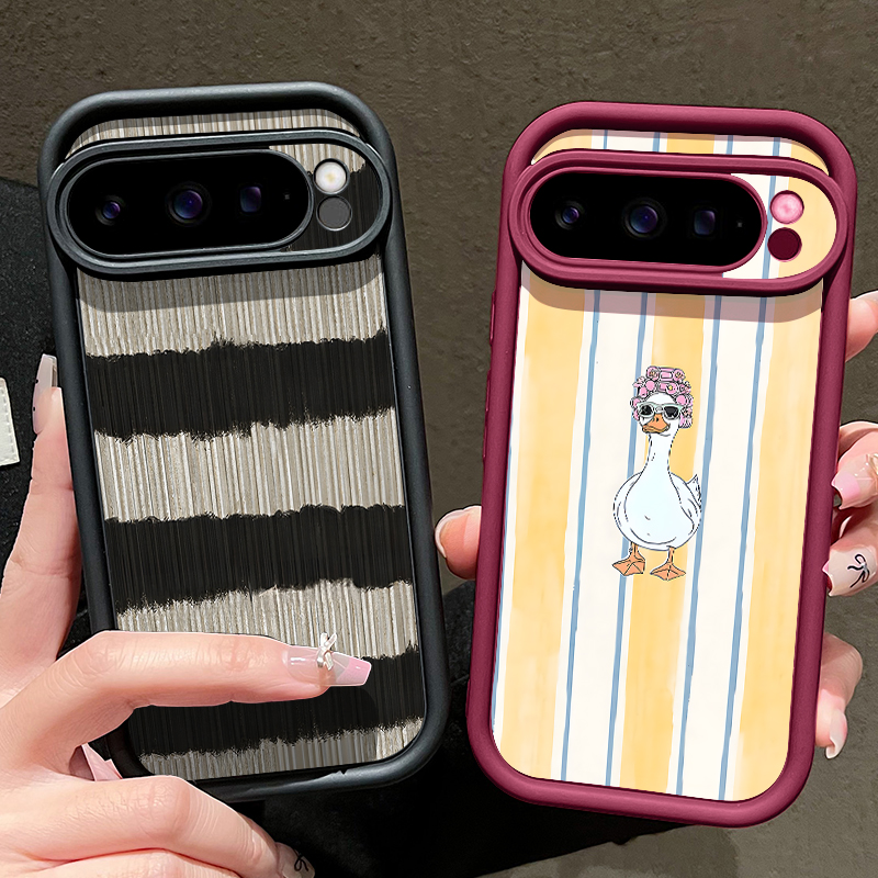 Zebra Stripe Pattern TPU Phone - Google Pixel 9 ulasan dan harga