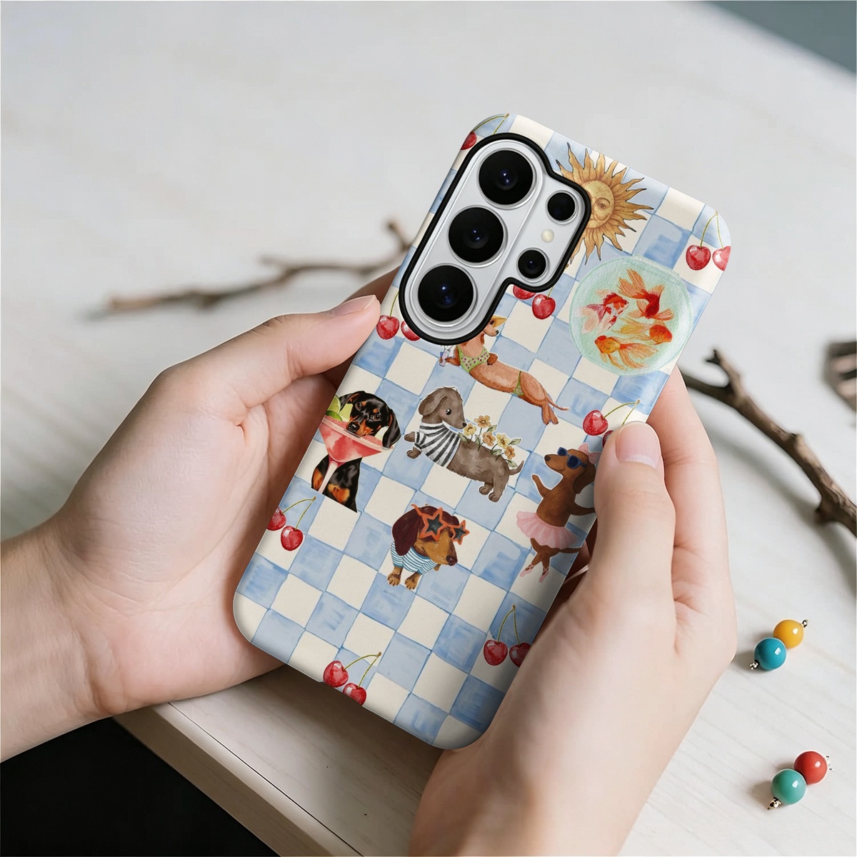 Funny Dogs Summer 2-in-1 Dual- - Samsung Galaxy S24 ulasan dan harga