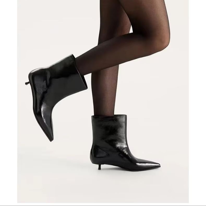 New Fall Winter Women Black Sh - Leather Classic Strap ulasan dan harga