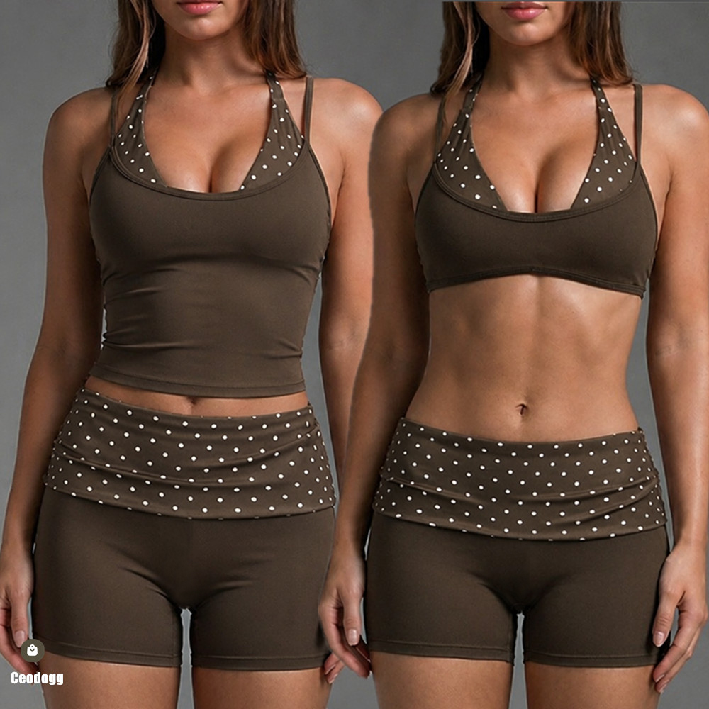 Polka Dot Women Strap Halter Y - Rugged Sport Strap ulasan dan harga