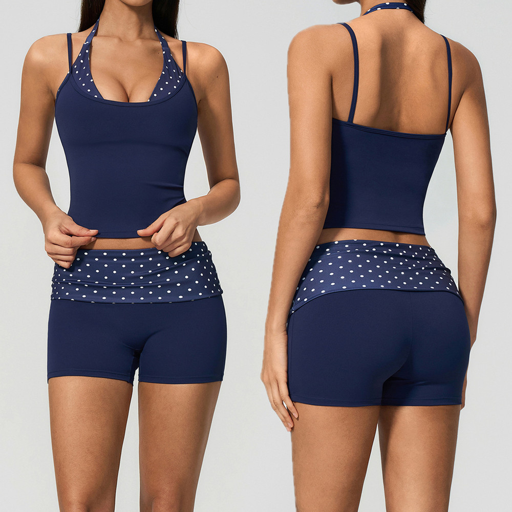Polka Dot Women Strap Halter Y - Rugged Sport Strap ulasan dan harga