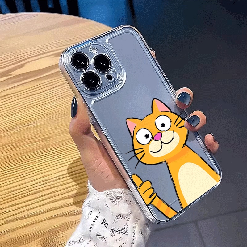 Cute Cartoon Orange Cat Phone  - Xiaomi Redmi Note 13 ulasan dan harga