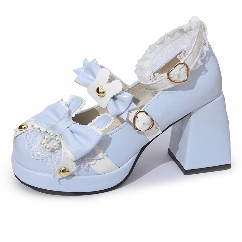 Women Lolita Shoes Classic Rou - Leather Classic Strap ulasan dan harga