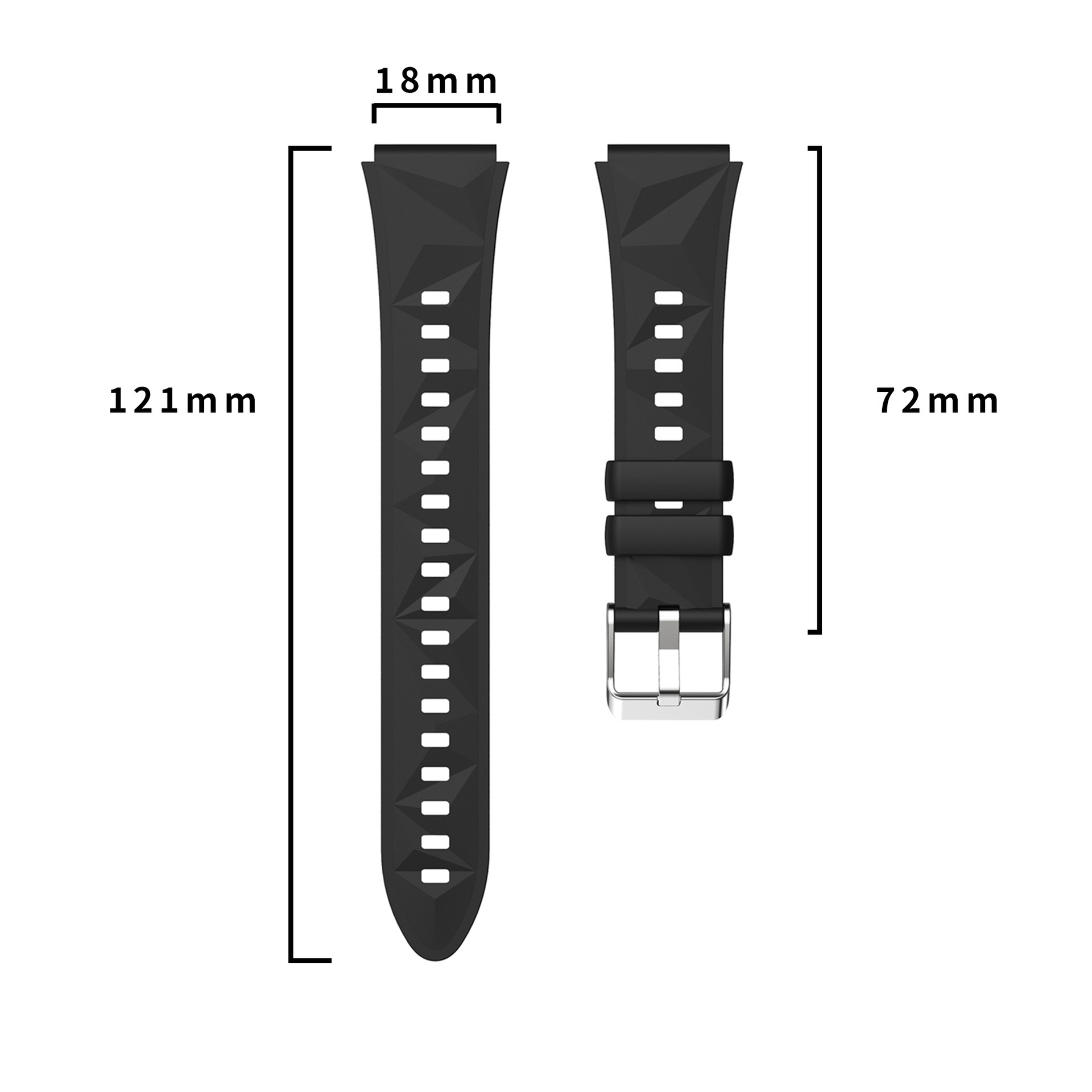 Silicone Straps For Huawei Wat - Titan Smartwatch Accessories ulasan dan harga